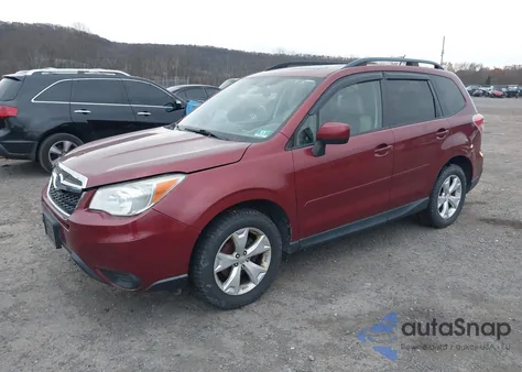 2015 Subaru Forester 2.5I Premium z USA, uszkodzony, nr VIN JF2SJADC2FH421911